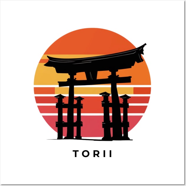 TORII Gate Wall Art by AnimeVision